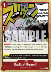 Radical Beam!! - One Piece Card Game - MoxLand