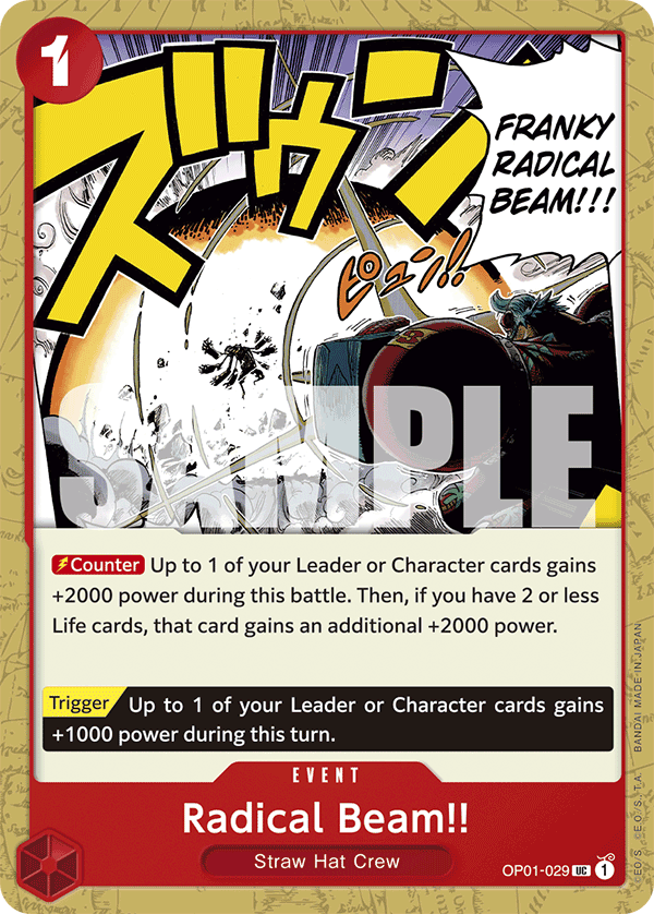 Radical Beam!! - One Piece Card Game - MoxLand