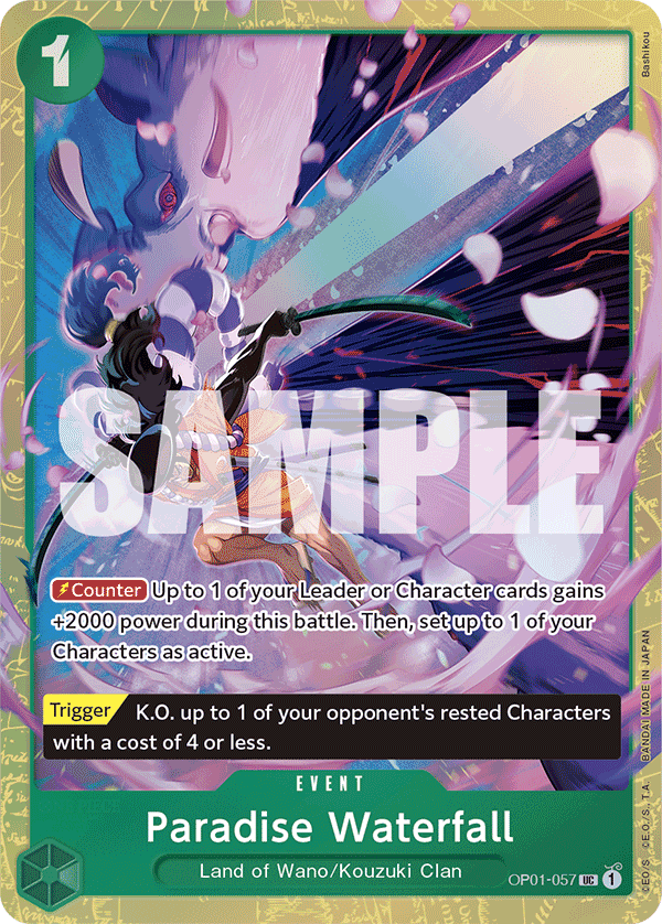 Paradise Waterfall - One Piece Card Game - MoxLand