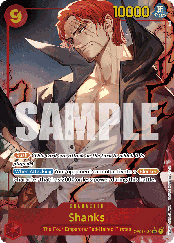 Shanks - One Piece Card Game - MoxLand
