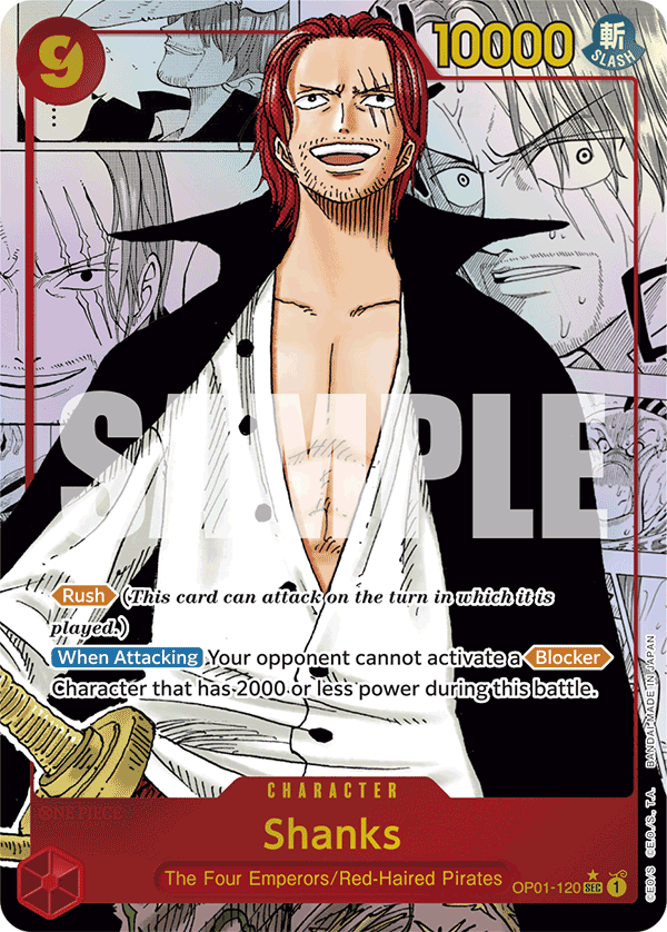 Shanks - One Piece Card Game - MoxLand