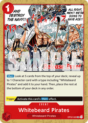 Whitebeard Pirates - One Piece Card Game - MoxLand