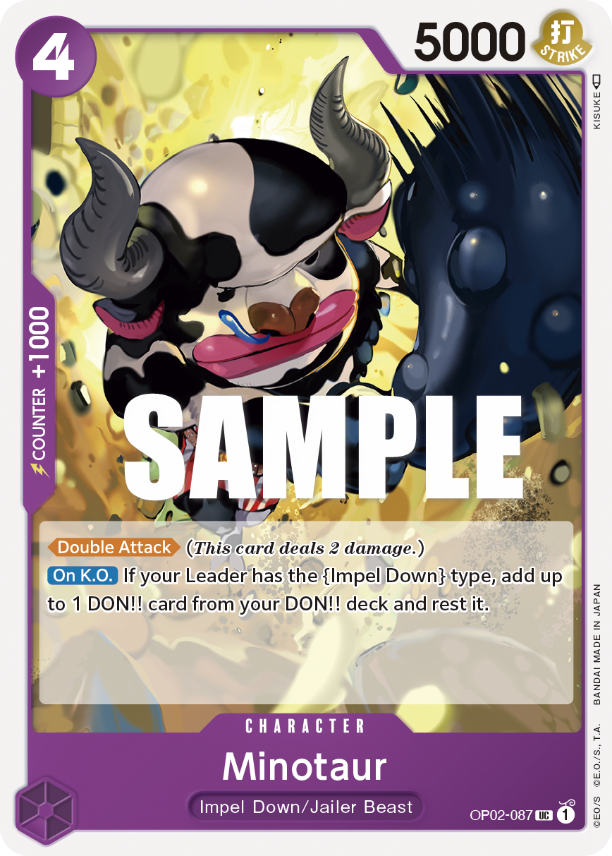Minotaur - ONE PIECE CARD GAME - MoxLand