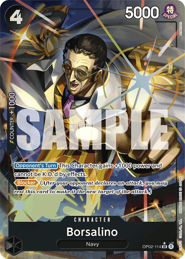 Borsalino - One Piece Card Game - MoxLand
