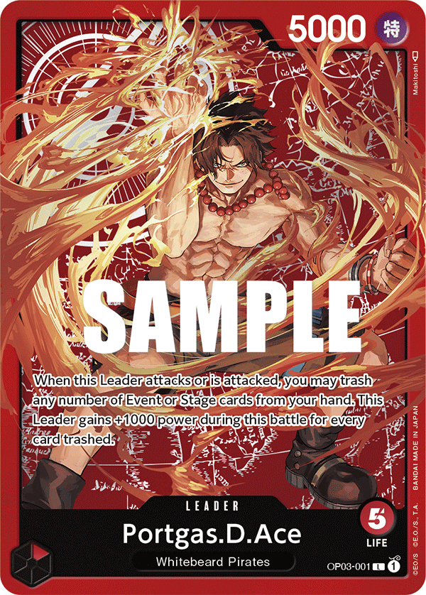 Portgas.D.Ace - One Piece Card Game - MoxLand
