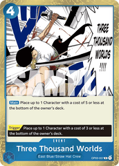 Three Thousand Worlds - One Piece Card Game - MoxLand
