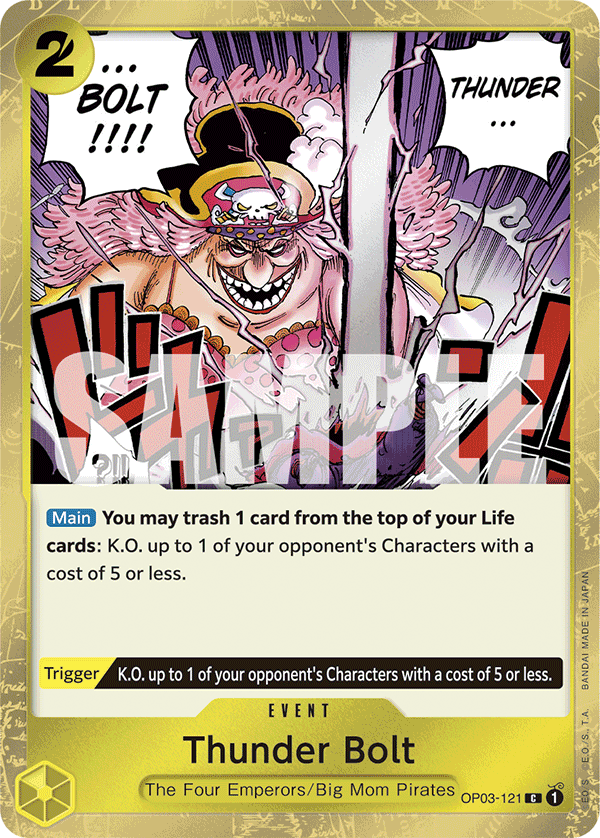 Thunder Bolt - One Piece Card Game - MoxLand