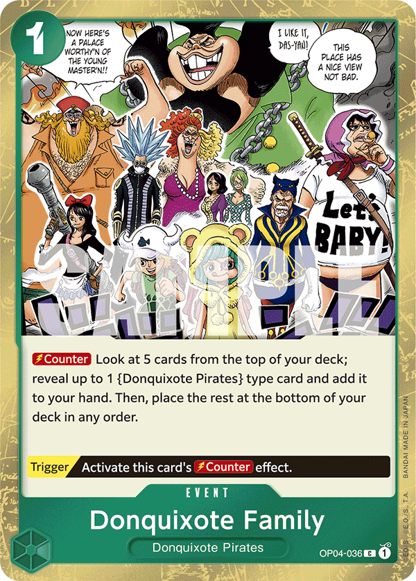 Donquixote Family - One Piece Card Game - MoxLand