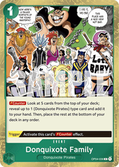 Donquixote Family - One Piece Card Game - MoxLand