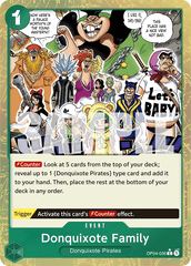 Donquixote Family - One Piece Card Game - MoxLand
