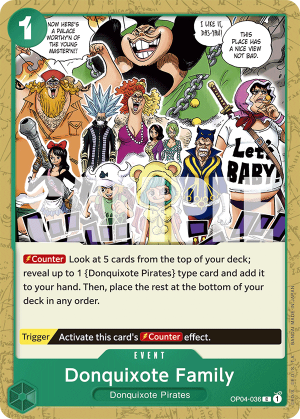 Donquixote Family - One Piece Card Game - MoxLand