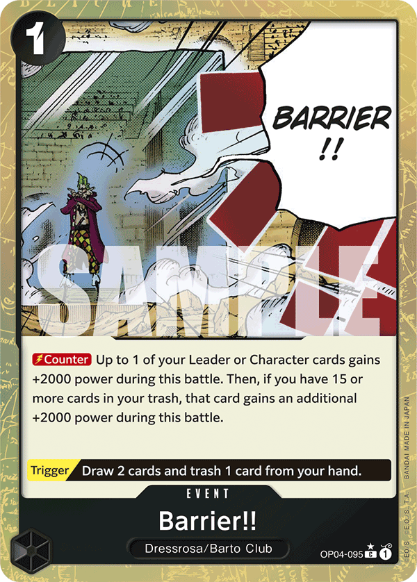 Barrier!! - One Piece Card Game - MoxLand