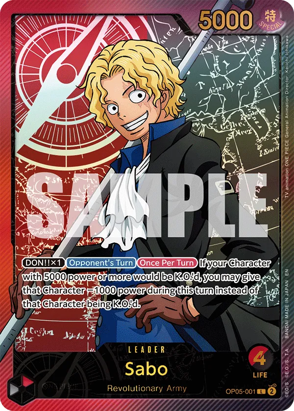 Sabo - ONE PIECE CARD GAME - MoxLand