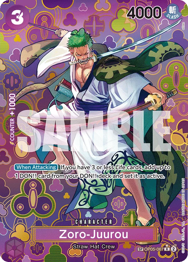 Zoro-Juurou - ONE PIECE CARD GAME - MoxLand