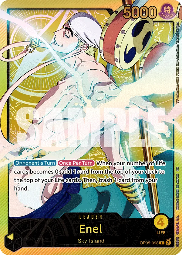 Enel - ONE PIECE CARD GAME - MoxLand