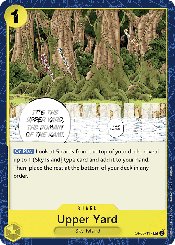 Upper Yard - One Piece Card Game - MoxLand