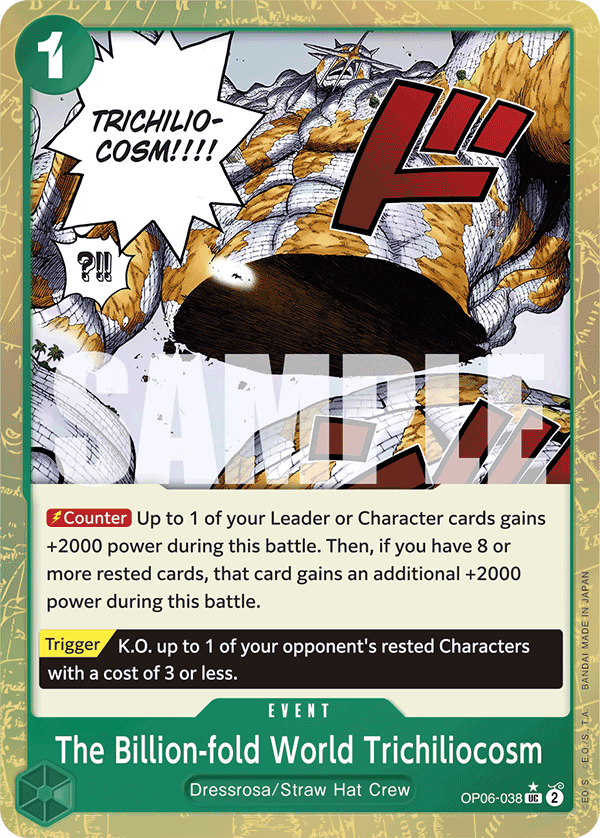 The Billion-fold World Trichiliocosm - One Piece Card Game - MoxLand