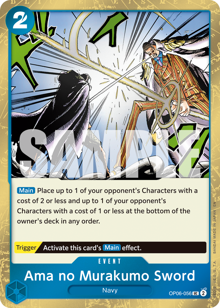 Ama no Murakumo Sword - One Piece Card Game - MoxLand