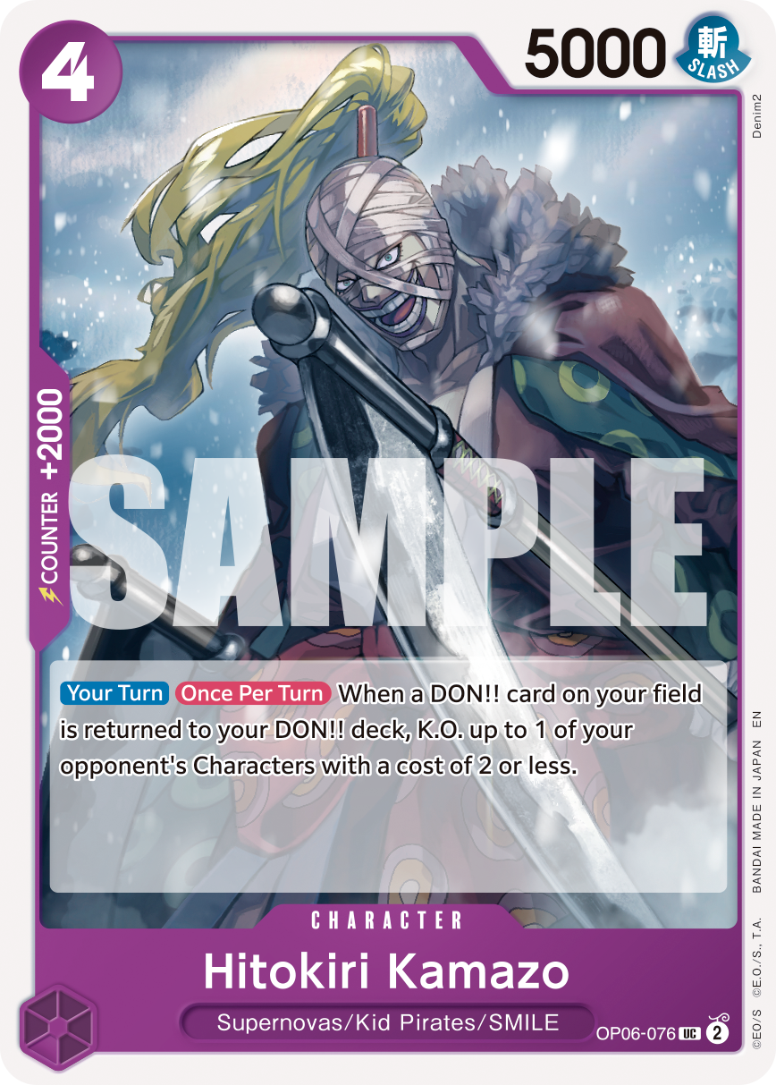 Hitokiri Kamazo - One Piece Card Game - MoxLand