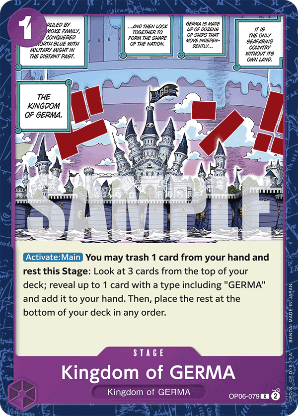 Kingdom of GERMA - One Piece Card Game - MoxLand