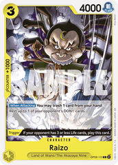 Raizo - One Piece Card Game - MoxLand