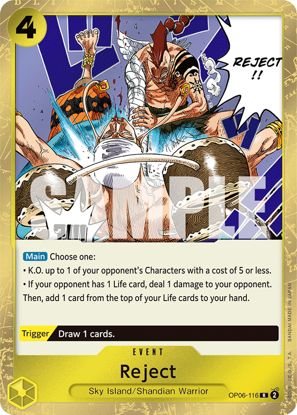 Reject - ONE PIECE CARD GAME - MoxLand