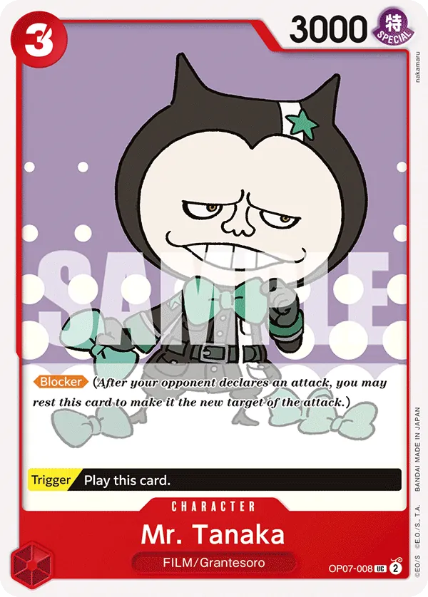 Mr. Tanaka - ONE PIECE CARD GAME - MoxLand