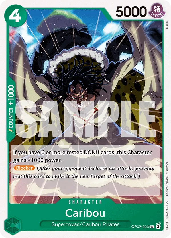 Caribou - ONE PIECE CARD GAME - MoxLand