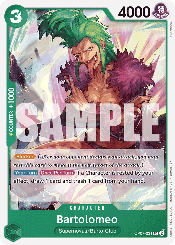 Bartolomeo - One Piece Card Game - MoxLand