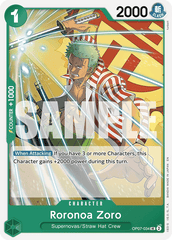 Roronoa Zoro - One Piece Card Game - MoxLand