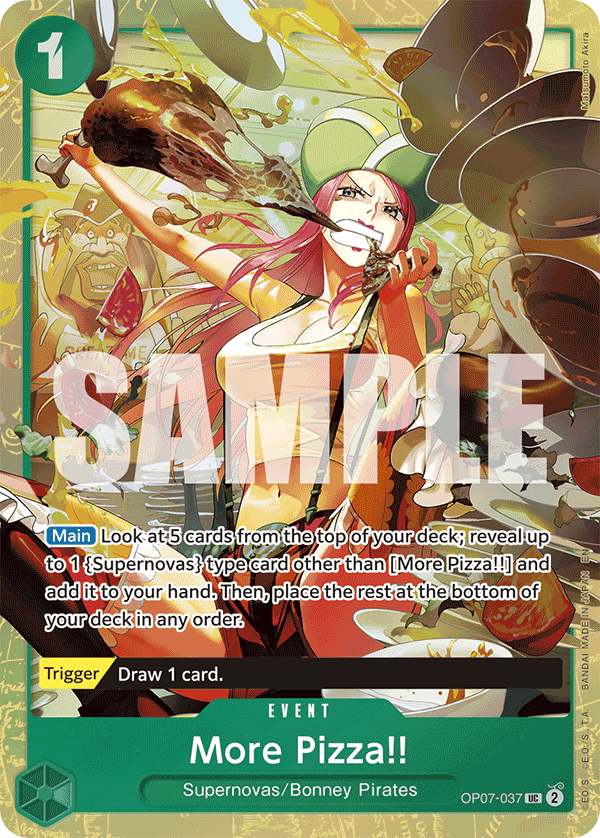 More Pizza!! - One Piece Card Game - MoxLand