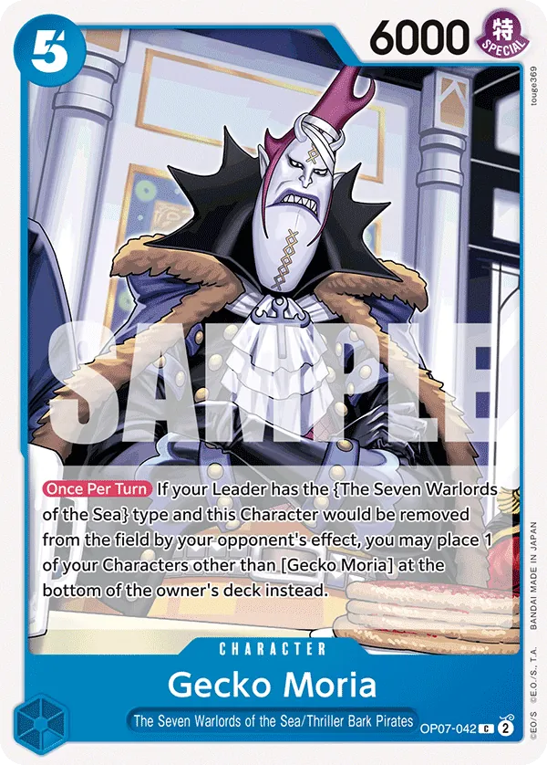 Gecko Moria - ONE PIECE CARD GAME - MoxLand