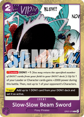 Slow-Slow Beam Sword - One Piece Card Game - MoxLand
