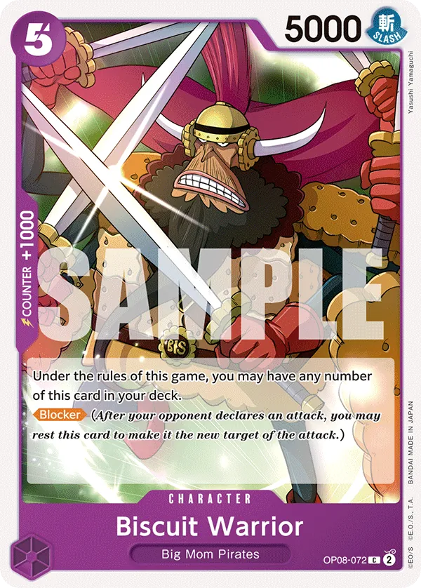 Biscuit Warrior - ONE PIECE CARD GAME - MoxLand