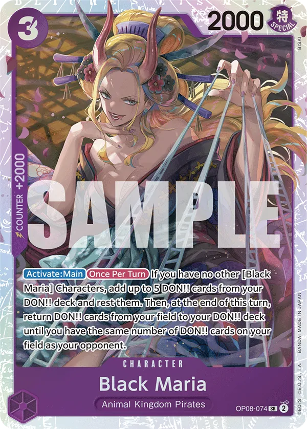 Black Maria - ONE PIECE CARD GAME - MoxLand