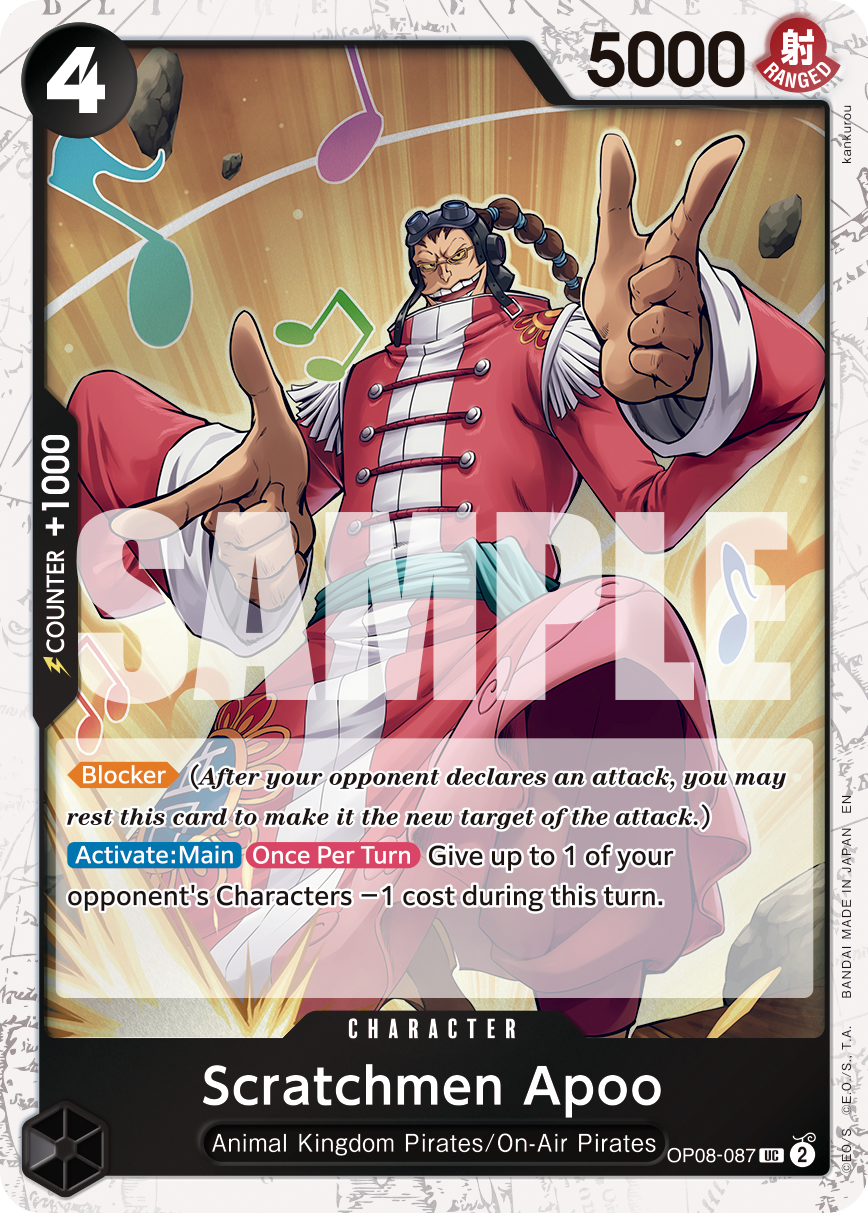 Scratchmen Apoo - One Piece Card Game - MoxLand