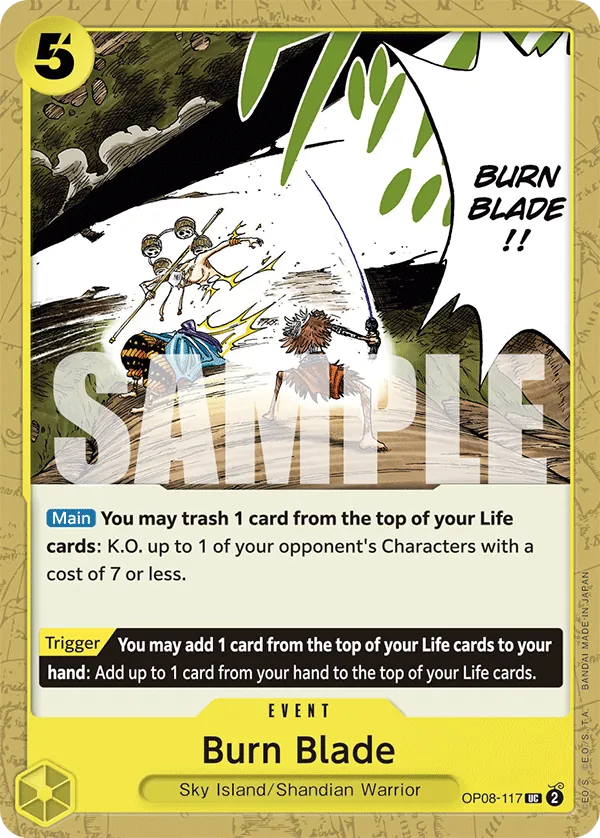 Burn Blade - ONE PIECE CARD GAME - MoxLand