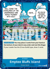 Emptee Bluffs Island - ONE PIECE CARD GAME - MoxLand