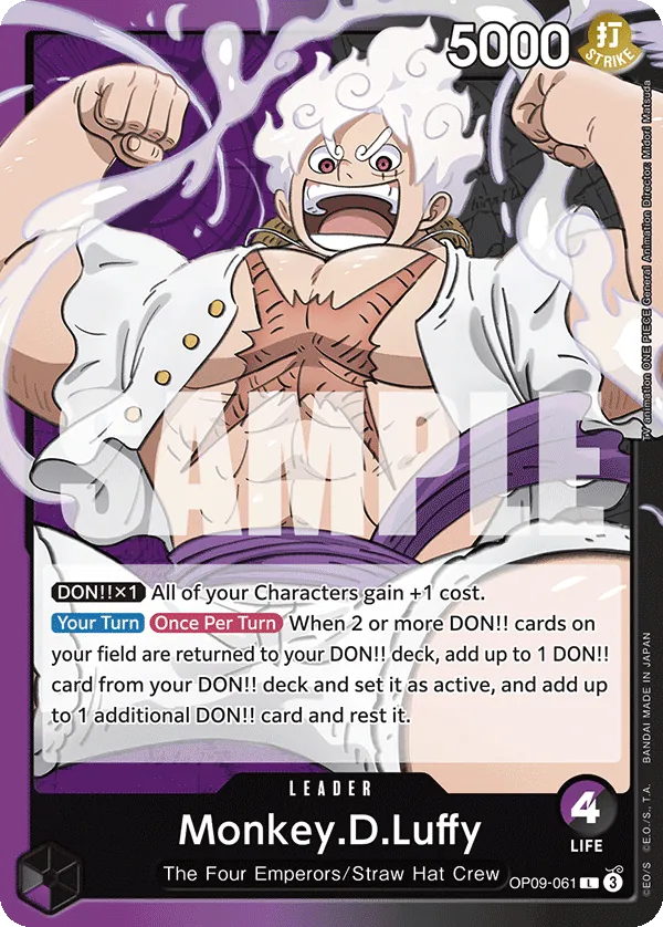 Monkey.D.Luffy - ONE PIECE CARD GAME - MoxLand