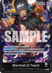 Marshall.D.Teach - One Piece Card Game - MoxLand