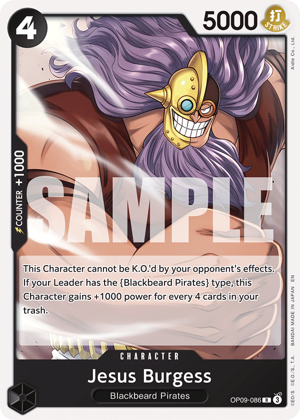 Jesus Burgess - One Piece Card Game - MoxLand