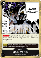 Black Vortex - One Piece Card Game - MoxLand