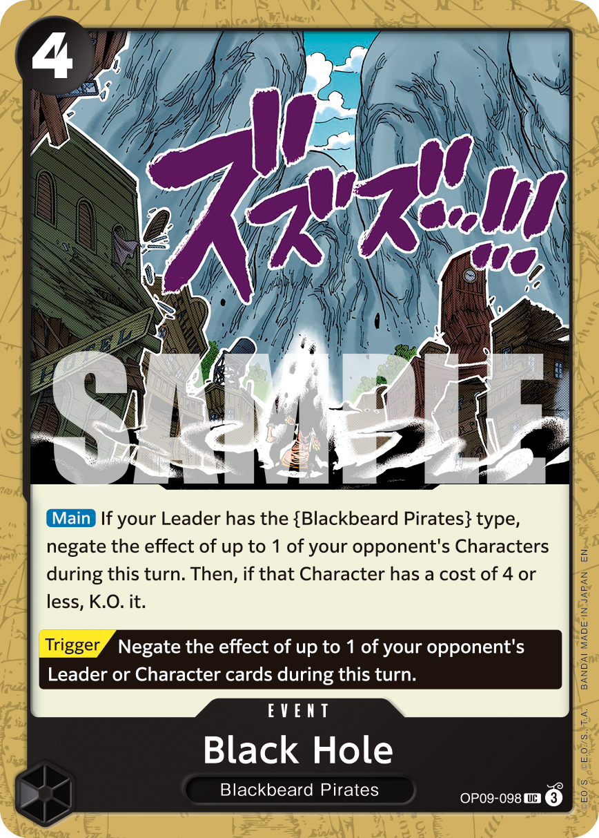 Black Hole - One Piece Card Game - MoxLand