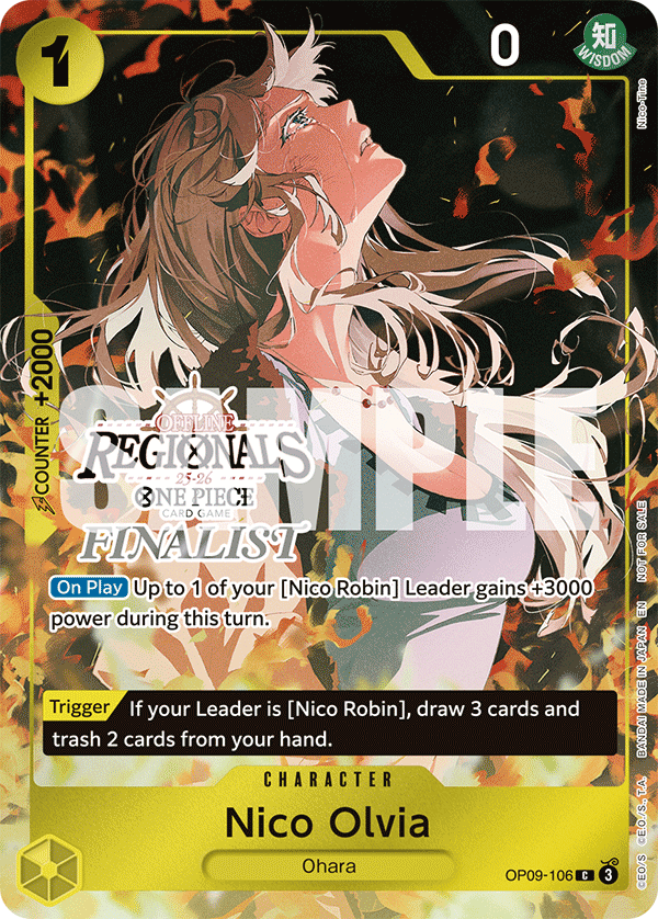 Nico Olvia - One Piece Card Game - MoxLand