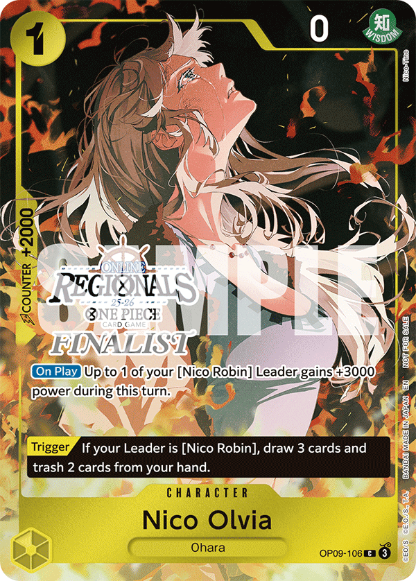 Nico Olvia - One Piece Card Game - MoxLand