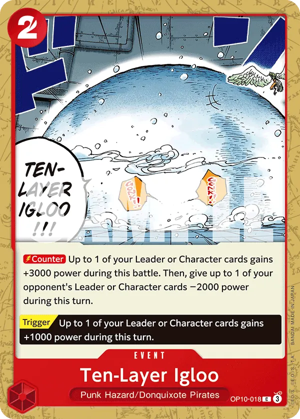 Ten-Layer Igloo - ONE PIECE CARD GAME - MoxLand