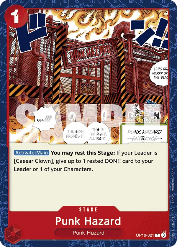 Punk Hazard - ONE PIECE CARD GAME - MoxLand