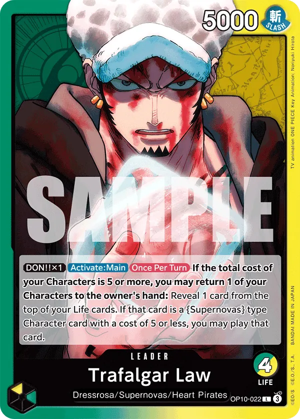 Trafalgar Law - ONE PIECE CARD GAME - MoxLand