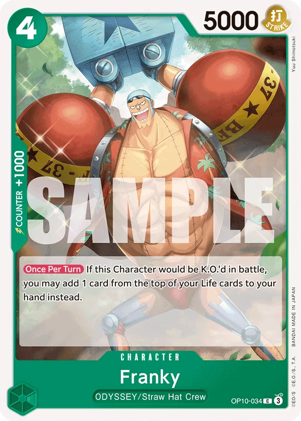 Franky - ONE PIECE CARD GAME - MoxLand