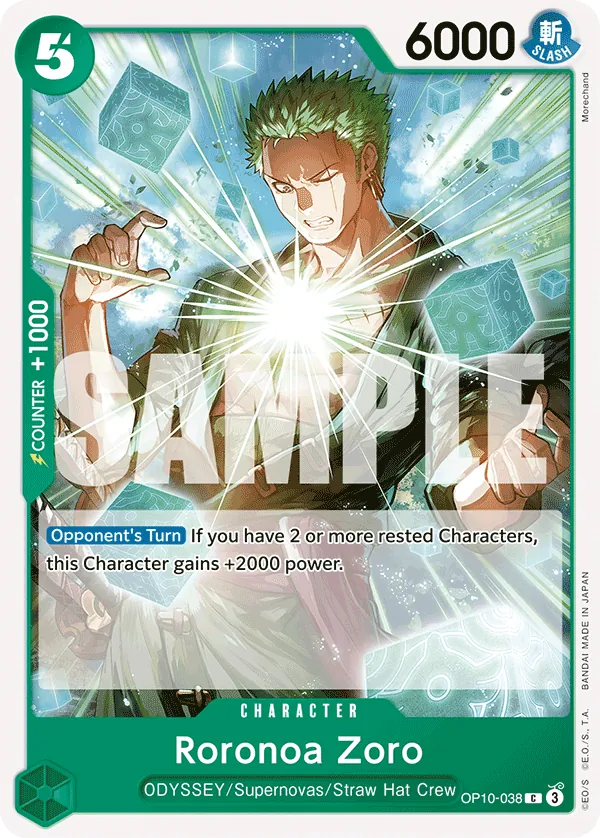 Roronoa Zoro - ONE PIECE CARD GAME - MoxLand